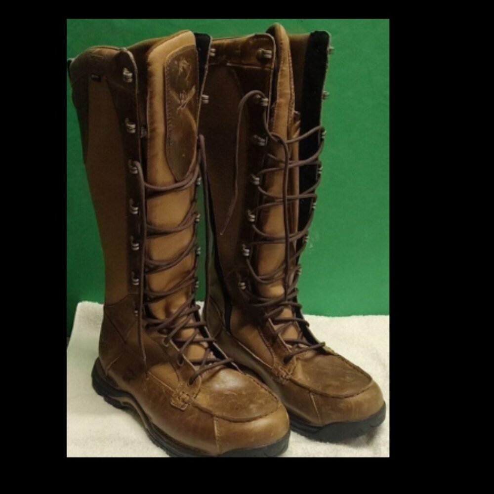 Danner Mens Sharptail Snake Boot Side Zip  Size 8.5